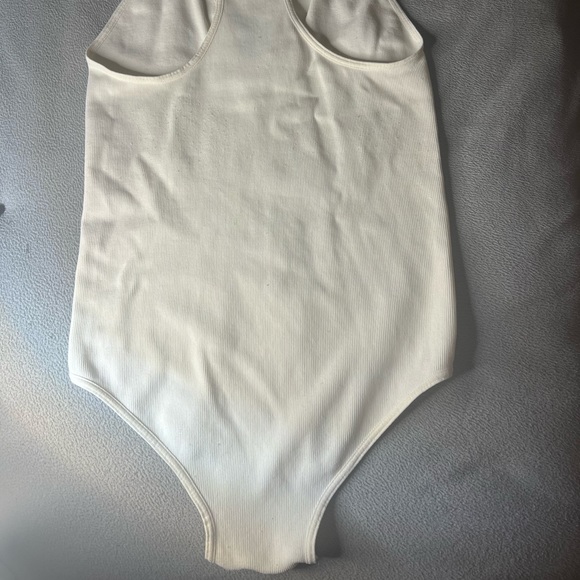 Free People Intimately White Cutout Bodysuit - Picture 4 of 4